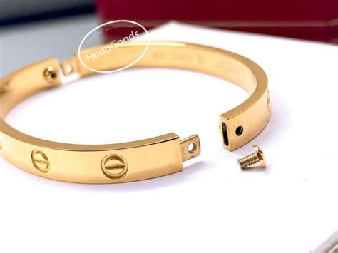 cartier screw on bracelet|bracelet that needs screwdriver.